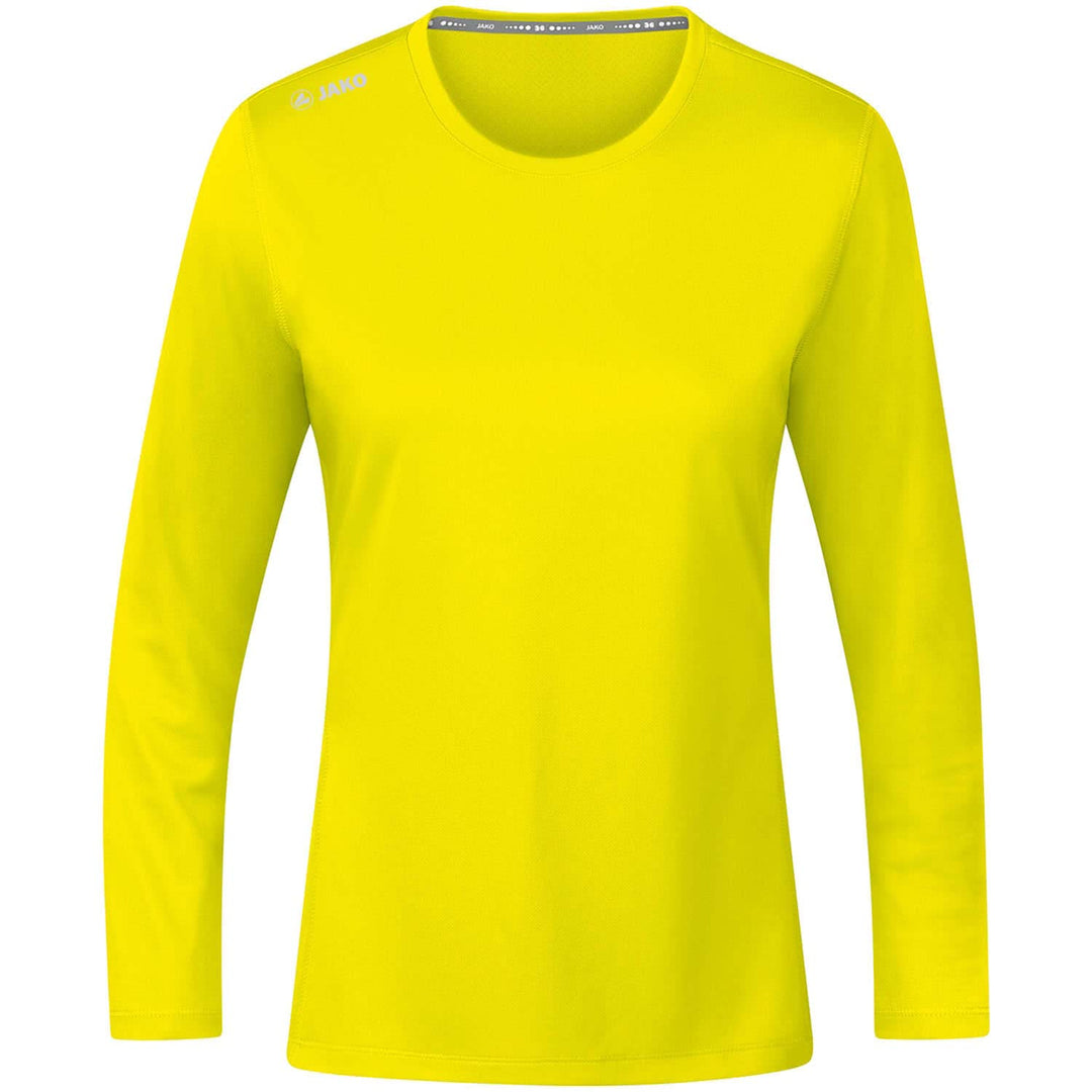 JAKO Damen Longsleeve Run 2.0 Unterhemd 40 Neongelb, 40 Neongelb