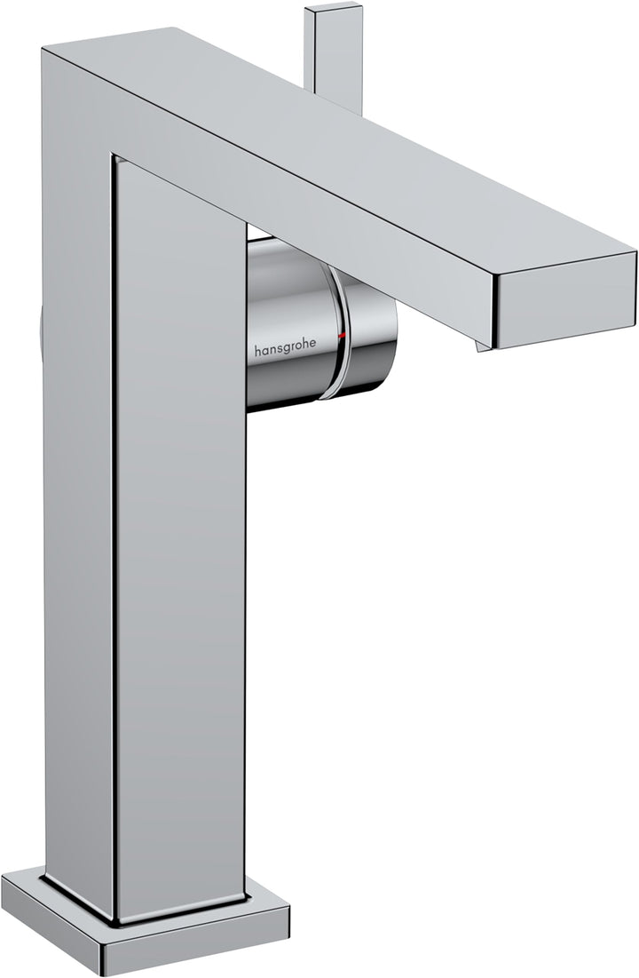 hansgrohe Tecturis E - Waschtischarmatur ohne Ablauf, energiesparend (CoolStart), Wasserhahn Bad mit