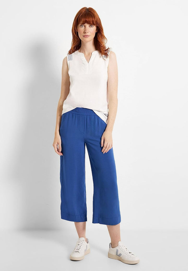 Cecil Damen 3/4 Culotte, Blue Sea