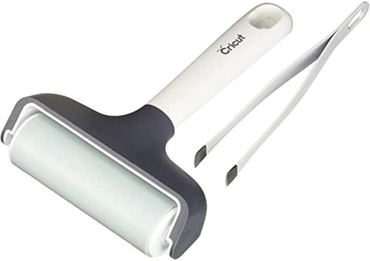 Cricut 2009039, Silber, Roll Holder for Explore 3 and Maker 3 & Unbekannt Applikator und Entferner S