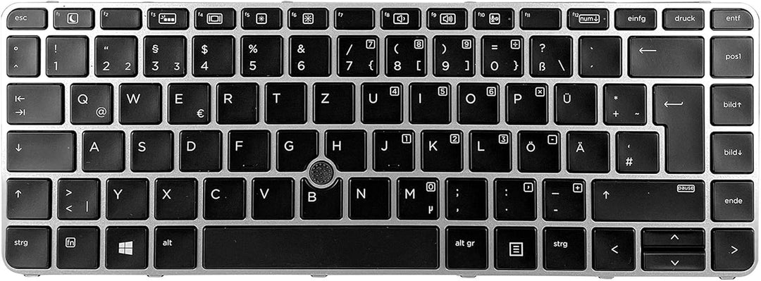 TellusRem ersatztastatur Deutsche Hintergrundbeleuchtung für HP 840 G3, 745 G3, 840 G4, 745 G4 Backl