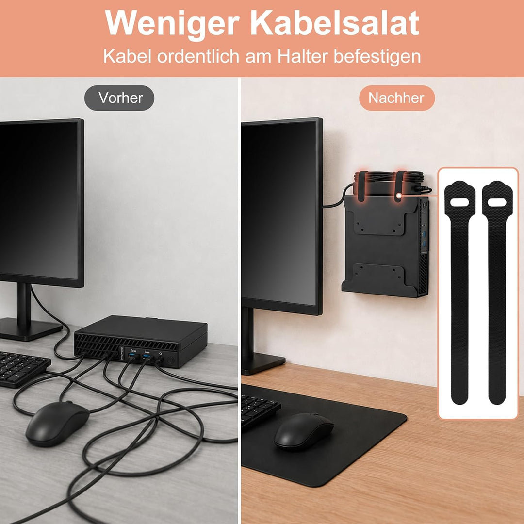 VESA-Halterung für Dell Micro PC VESA/Wand/Unter-Tisch Halterung für Dell OptiPlex Micro Form Faktor