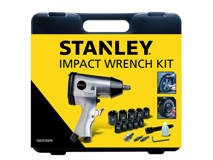 Stanley Zubehör für Luftkompressoren, Impact Wrench Kit, 160157XSTN, 160157XSTN