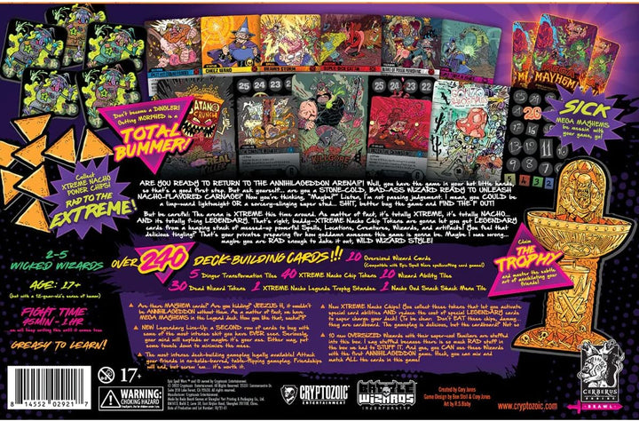 Cryptozoic - Epic Spell Wars of The Battle Wizards Annihilageddon 2: Xtreme Nacho Legends (Retail Ve