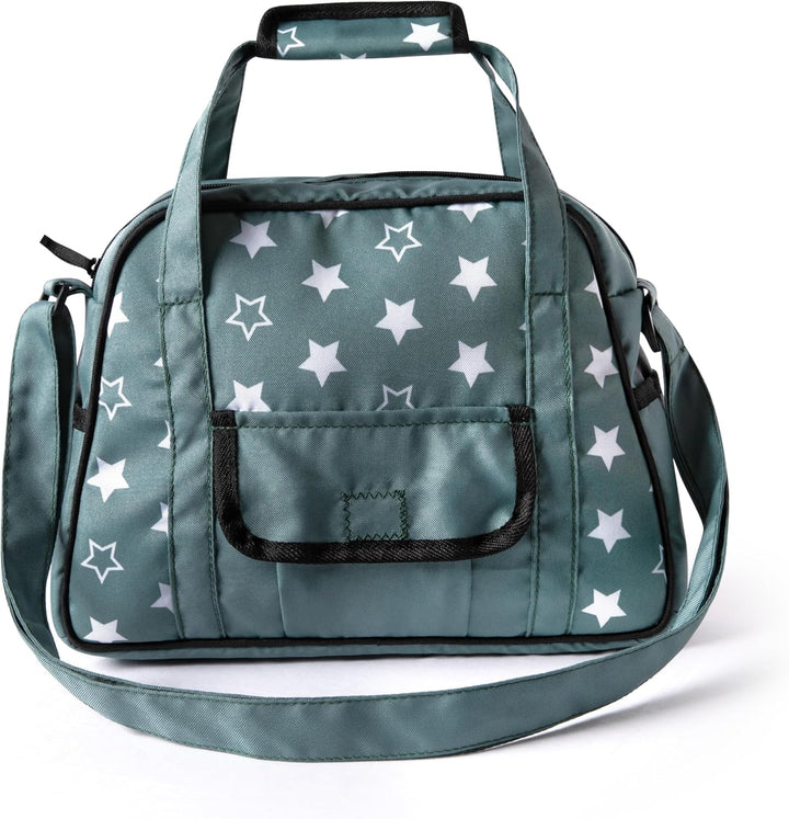 Bayer Design 69058AA Wickeltasche für Puppen, Winkelunterlage, Stoffwindel, Puppenzubehör, Tasche, N