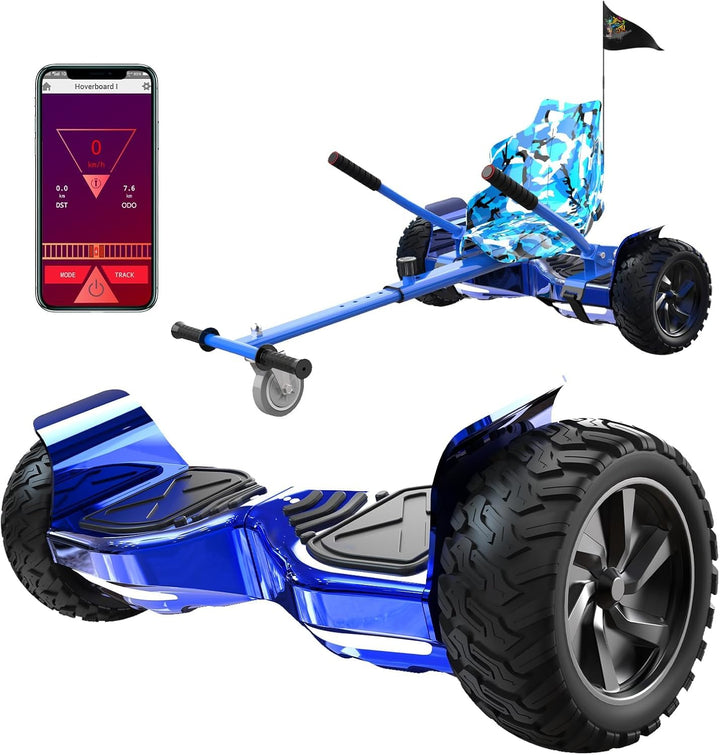 RCB Hoverboards SUV mit Sitz Hoverboards Off-Road, App-fähige Bluetooth, 8,5 &