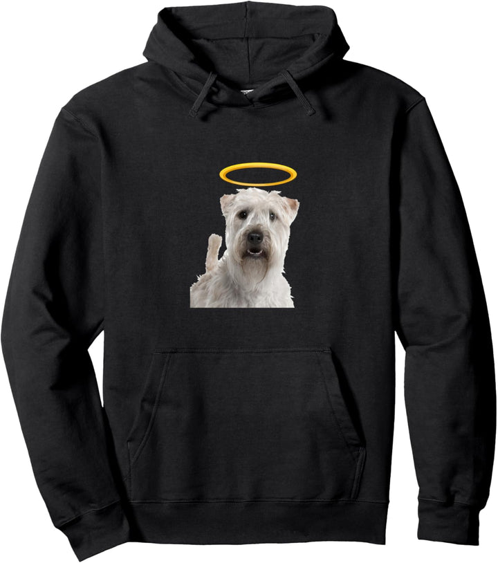 Holy Dog Soft Coated Wheaten Terrier Pullover Hoodie
