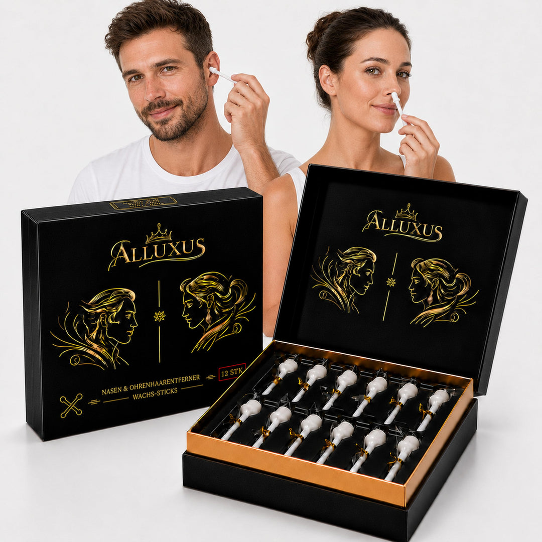 Premium Nasenhaarentferner Wachs Sticks Nasen &amp; Ohrenhaar Entfernung für Damen und Herren 12 Wachsst