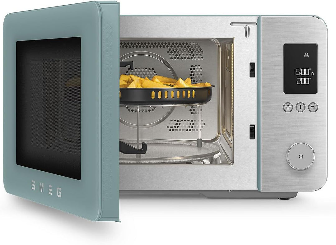 Smeg, Kombi-Mikrowelle, MOC02EGMEU, 9 Funktionen und 3 Kombinationen, 25 automatische Programme, Inv