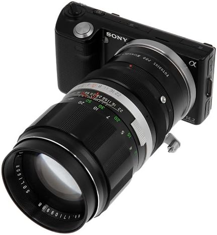 Fotodiox Pro Lens Mount Adapter Compatible with Miranda (Mir) Lenses on Sony E-Mount Cameras Miranda