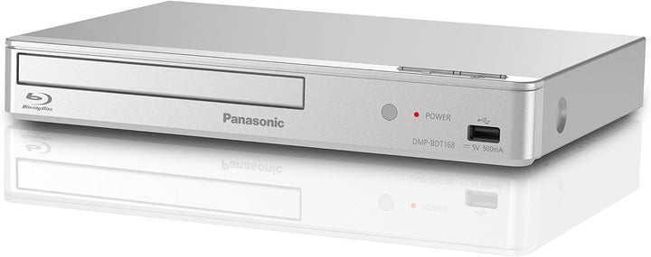 Panasonic DMP-BDT168EG Kompakter 3D Blu-ray Player (Full HD Upscaling, Internet Apps, LAN-Anschluss,
