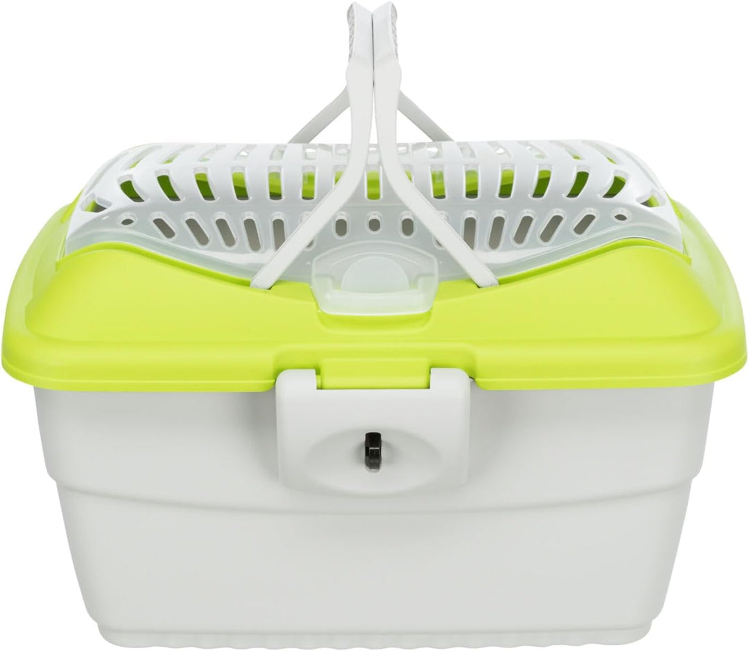 Trixie 39802 Mini-Capri Transportbox 40 x 22 x 30 cm hellgrün/grün, 1 Stück (1er Pack)