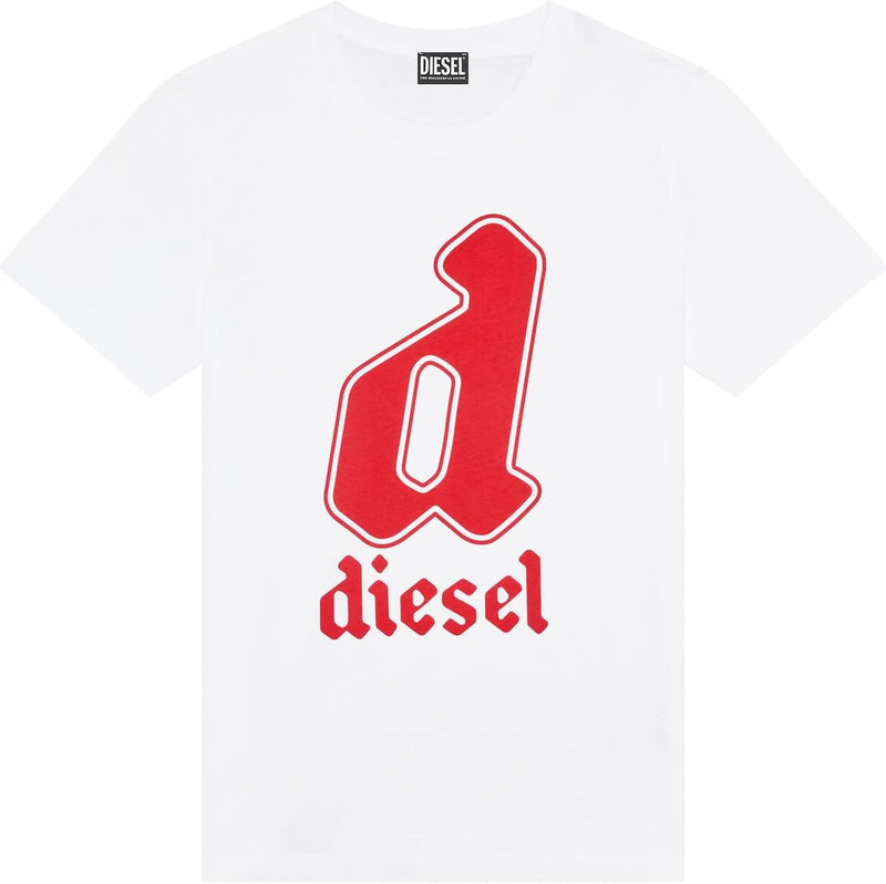 Diesel Herren T-Shirt XXS 100-0grai, XXS 100-0grai