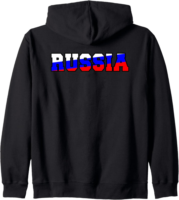 Russia Russen Russland Kapuzenjacke