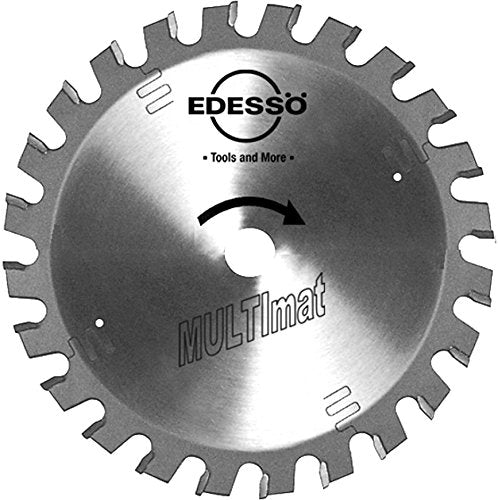 Edessö 13615016 HM-Kreissägeblatt Profi-Akku Spezialzahn HW 150x1,8/1,2x16 Z=24 SWZ, Silber
