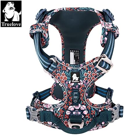 WINHYEPET Truelove No-Pull-Hundegeschirr, Baumwollgewebe atmungsaktiv und reflektierend weich, verst