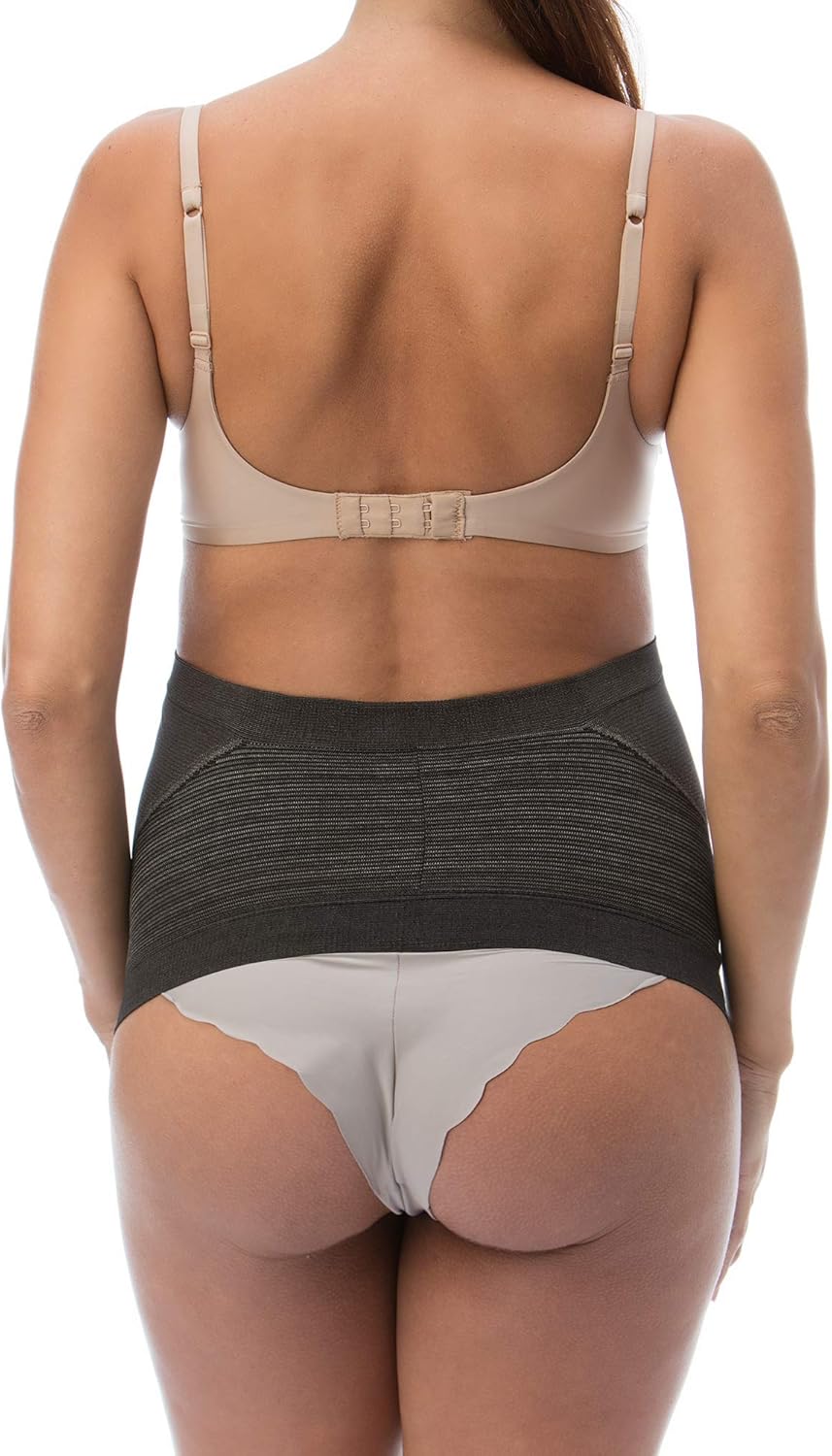 RelaxMaternity 5400 (Schwarz, S) Band Unterleibstütze aus Silberfasern Schwangerschaft Schwarz S, Sc