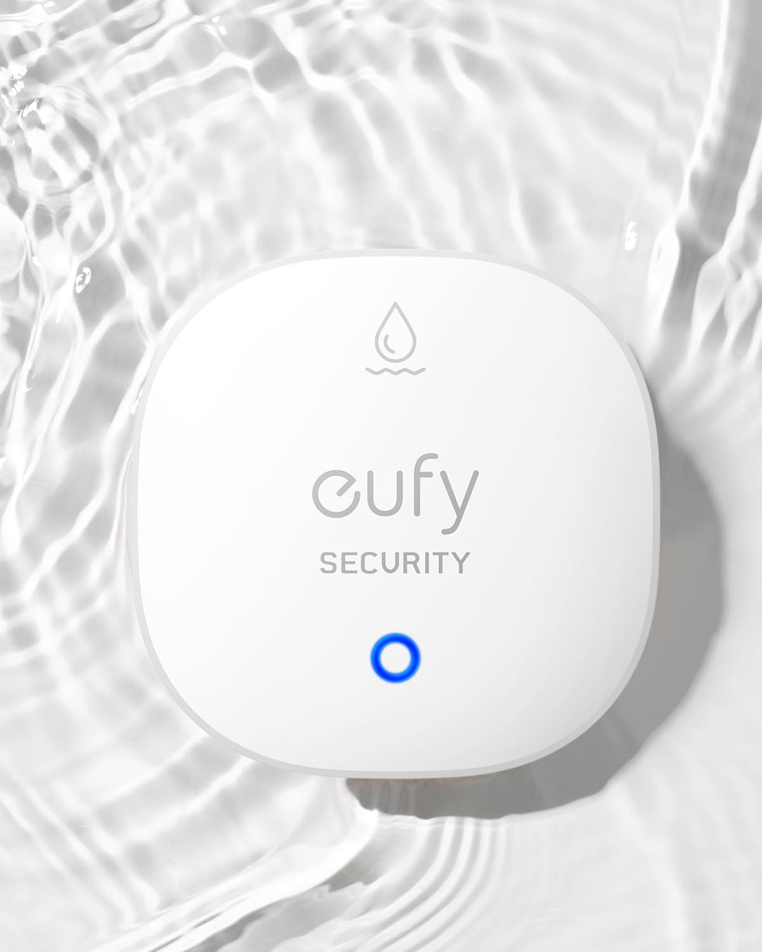 eufy Wasser- &amp; Frostmelder mit Fernalarmierung, IP65, 2 Jahre Batterie, Kompatibel mit HomeBase S380