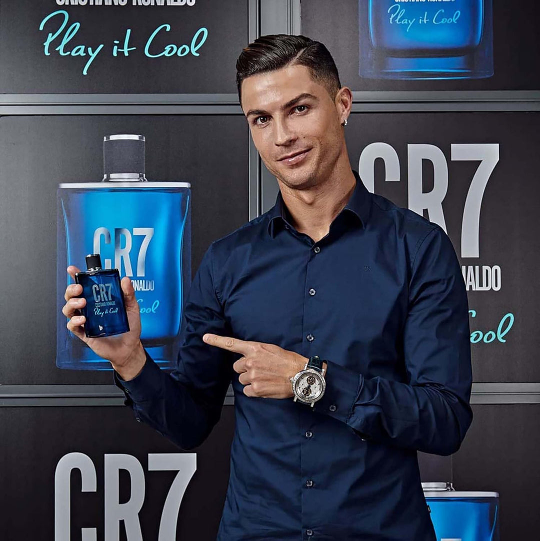 Cristiano Ronaldo Cr7 Play It Cool, 100 ml/ 3.4 oz Aromático 100 ml (7er Pack), Aromático 100 ml (7e