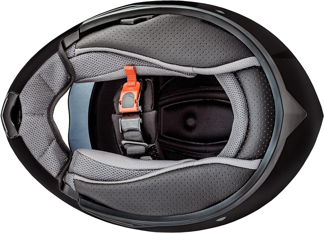 ATO-Moto Montreal Schwarz matt Grösse S M L XL Klapphelm mit Doppelvisier System und der neusten Sic