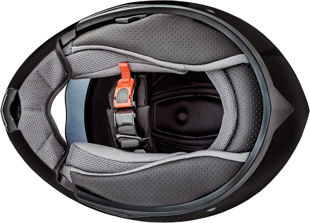 ATO-Moto Montreal Schwarz matt Grösse S M L XL Klapphelm mit Doppelvisier System und der neusten Sic