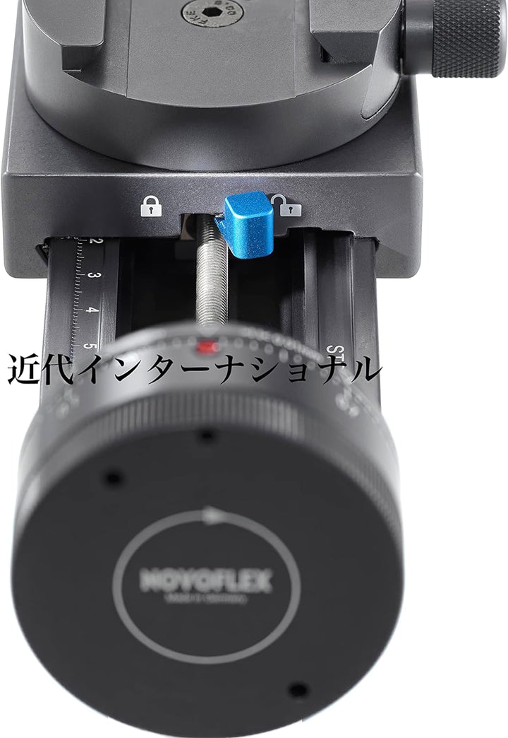 Novoflex Castel M Einstellschlitten mit Fokusrad