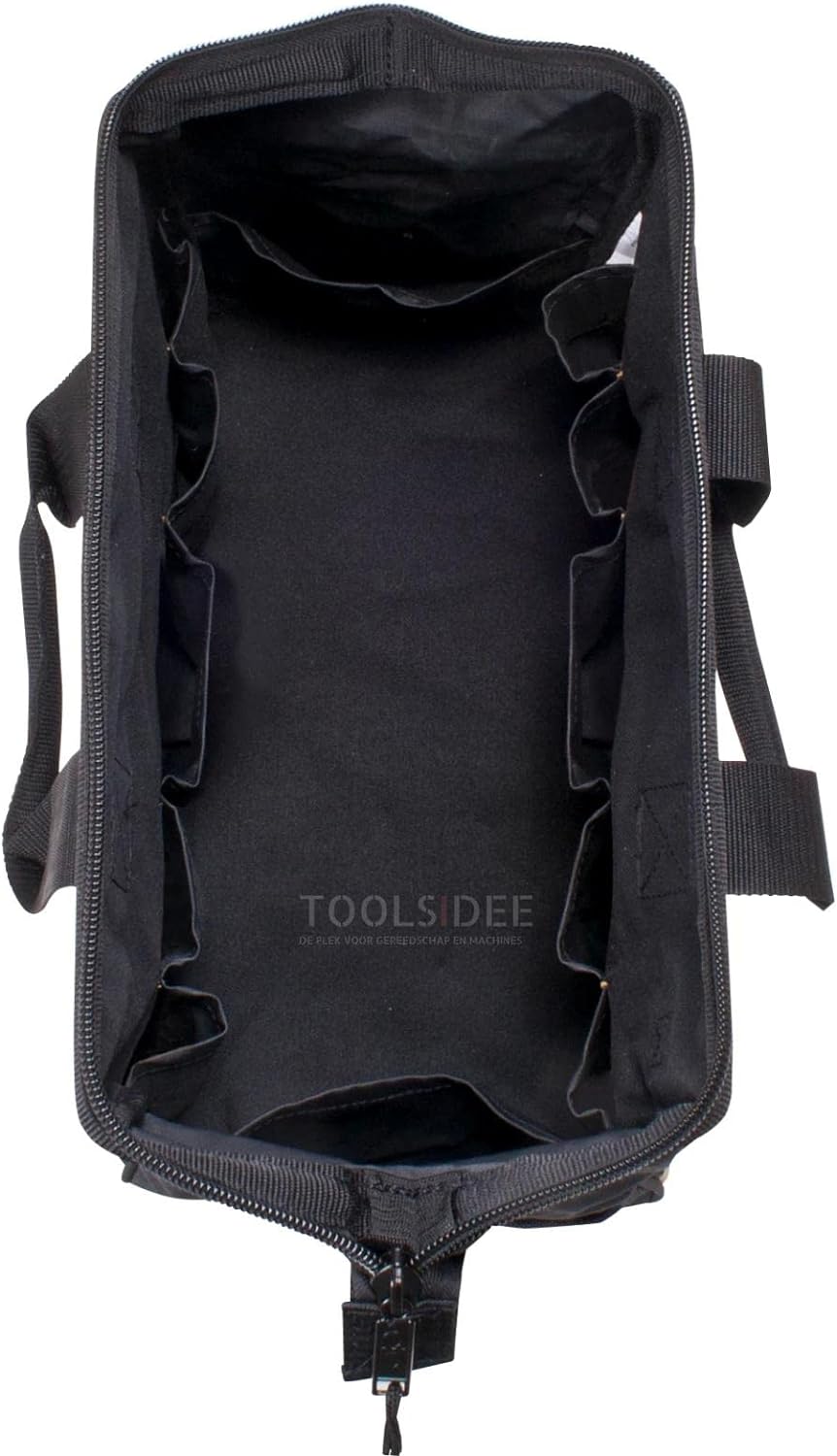 CLC BigMouth Werkzeugtasche mittelgross, 1001165, Werkzeugtasche mit extra grosser Öffnung und 22 Ei