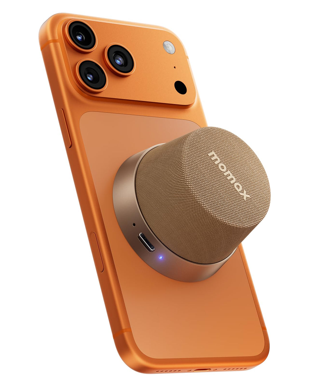 MOMAX Magnetisch Tragbarer Wireless Lautsprecher Speaker, IPX6 Wasserdicht Mini Musikbox,Verbesserte