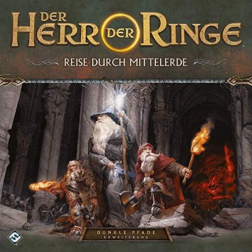 Asmodee | Fantasy Flight Games | Der Herr der Ringe: Reise durch Mittelerde – Dunkle Pfade | Erweite