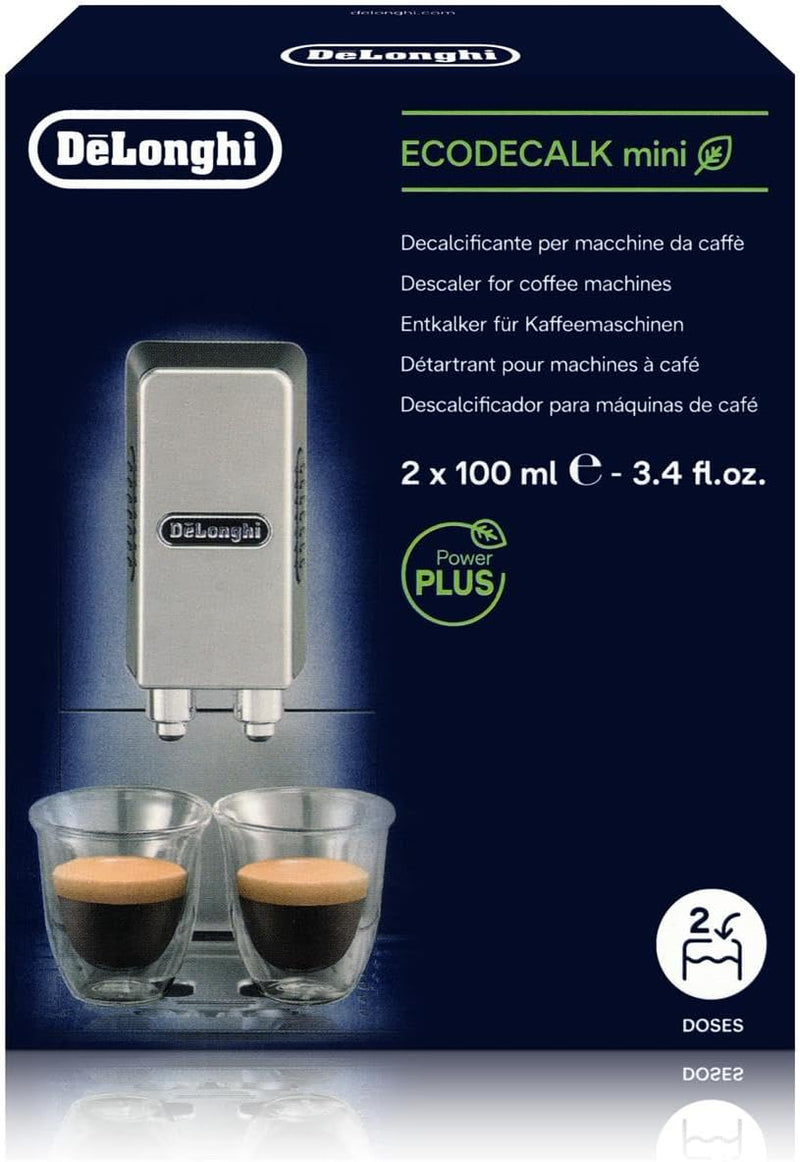 8x Delonghi Entkalker Eco Dekalk mini 200ml für Kaffee Espresso Vollautomaten
