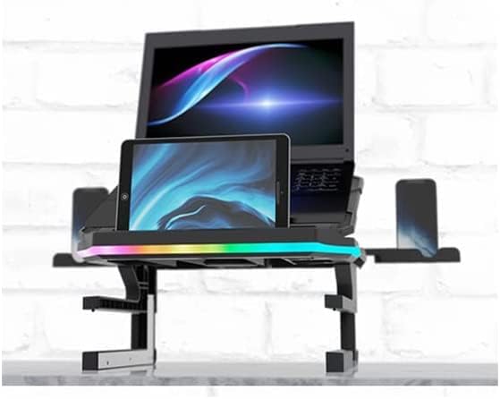ENERMAX ELS001 Laptop-Monitor, ergonomisch, drehbar, 360 °, faltbar, bis zu 3 Geräte, max. Belastung