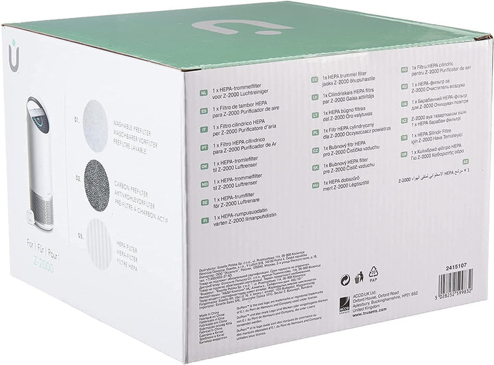 Ersatz-3-In-1-Partikelfilter für Leitz TruSens Z-2000 mittelgrosser Luftreiniger, 2415107 Z-2000 bis