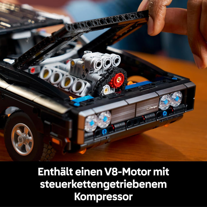 LEGO Technic Fast and Furious Dodge Charger R/T Auto - Modellbau Auto für Erwachsene - Sammlerset mi