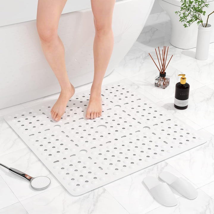 XIYUNTE Gross Duschmatte rutschfest Anti Schimmel - 70x70cm XL Quadratische rutschfeste Duschmatten