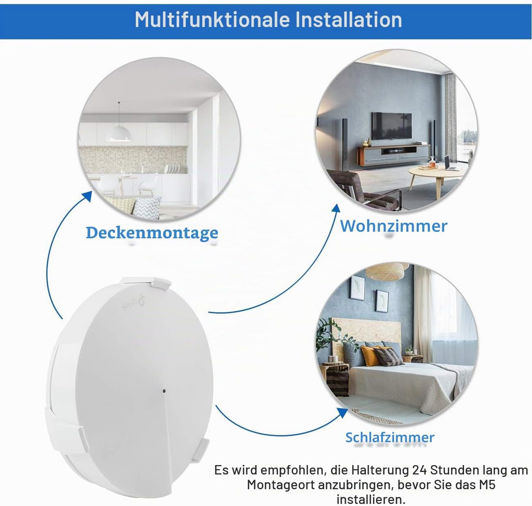 HOLACA Wandhalterung VHB Stick On für TP-Link Deco M5, TP-Link Deco P7 Whole Home Mesh WiFi System,
