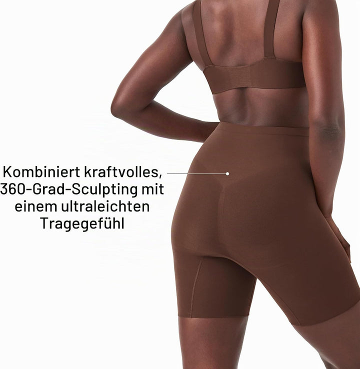 Spanx Damen Power Short Waist Shapewear 3X Waist Shapewear Chestnut Brown, 3X Waist Shapewear Chestn