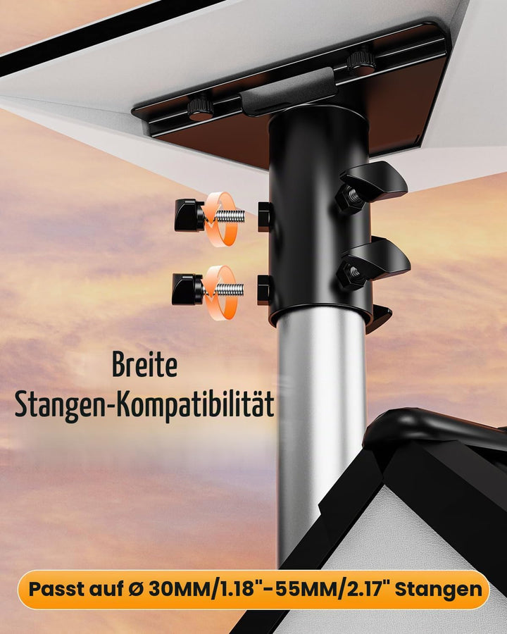 Starlink Mini Rohradapter, Starlink Mini Halterung, Starlink Mini Montageplatte für Dach, kompatibel