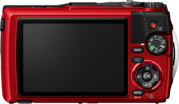 OM SYSTEM Tough TG-7 Outdoor Kamera Wasserdicht &amp; Stossfest F2.0 Rot TG-7 Rot, TG-7 Rot