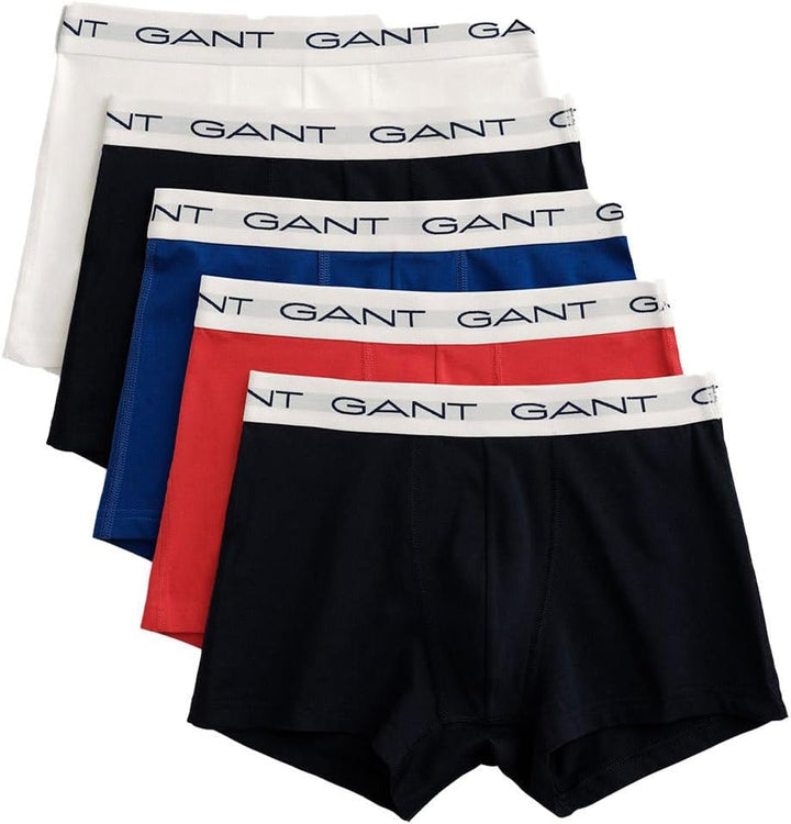 GANT Herren Trunk 5ER Pack XXL Multicolor, XXL Multicolor