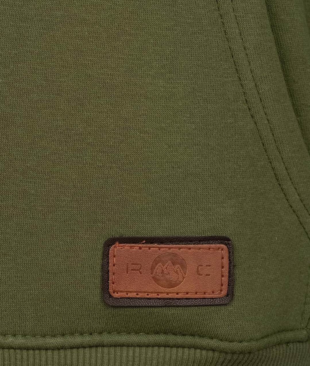 Rock Creek Herren Kapuzenpullover Jacke H-341 S Dunkelgrün, S Dunkelgrün