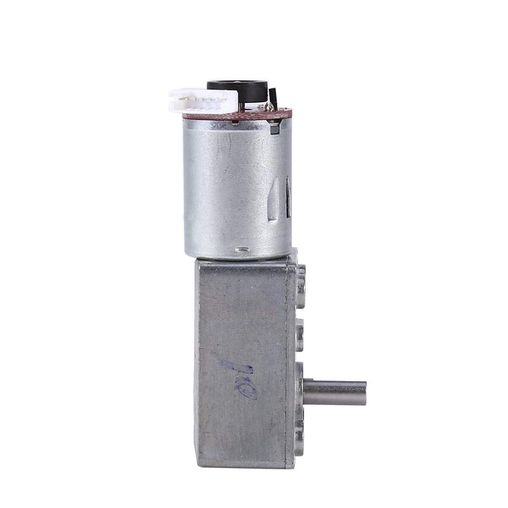 DC 12V Hochdrehmoment Turbine Schneckengetriebemotor, mit Encoder Stark Selbstverriegelung (10RPM) 1
