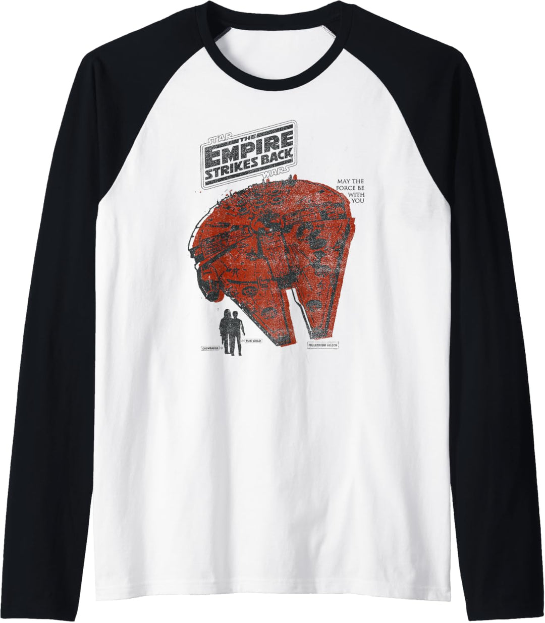 Star Wars Vintage Falcon Zoom Raglan
