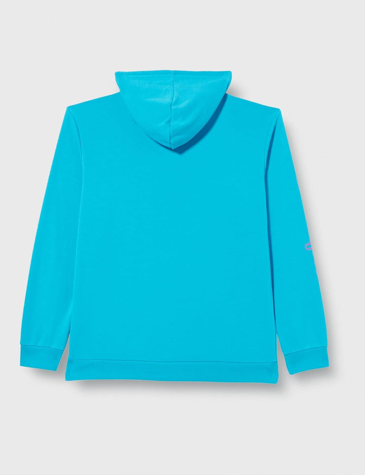 Champion Herren Legacy Neon Spray Powerblend Terry Contrast Logo Kapuzenpullover L Leuchtblau, L Leu