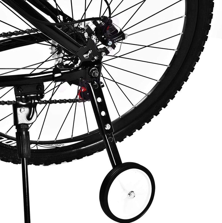 Dioche 2 Teile/Satz Universal-Stützräder Gang Schaltung Fahrrad Training Räder Einstellbar Trainings