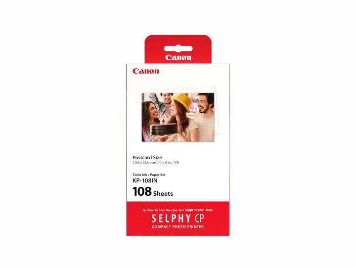 Canon 3115B001(AA) Druckerkartusche und Papier (100 x 148mm für Selphy CP Fotodrucker-Serie) Single,