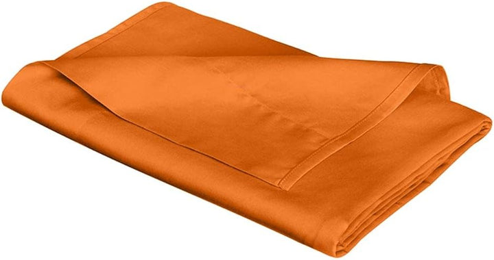 fleuresse L Uni-Colours-Bettlaken, Mako-Satin, Orange, 270 x 260