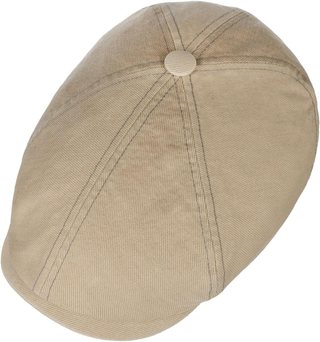 STETSON Herren Hatteras Tyrolean Loden Zeitungskappe 54-55 beige, 54-55 beige