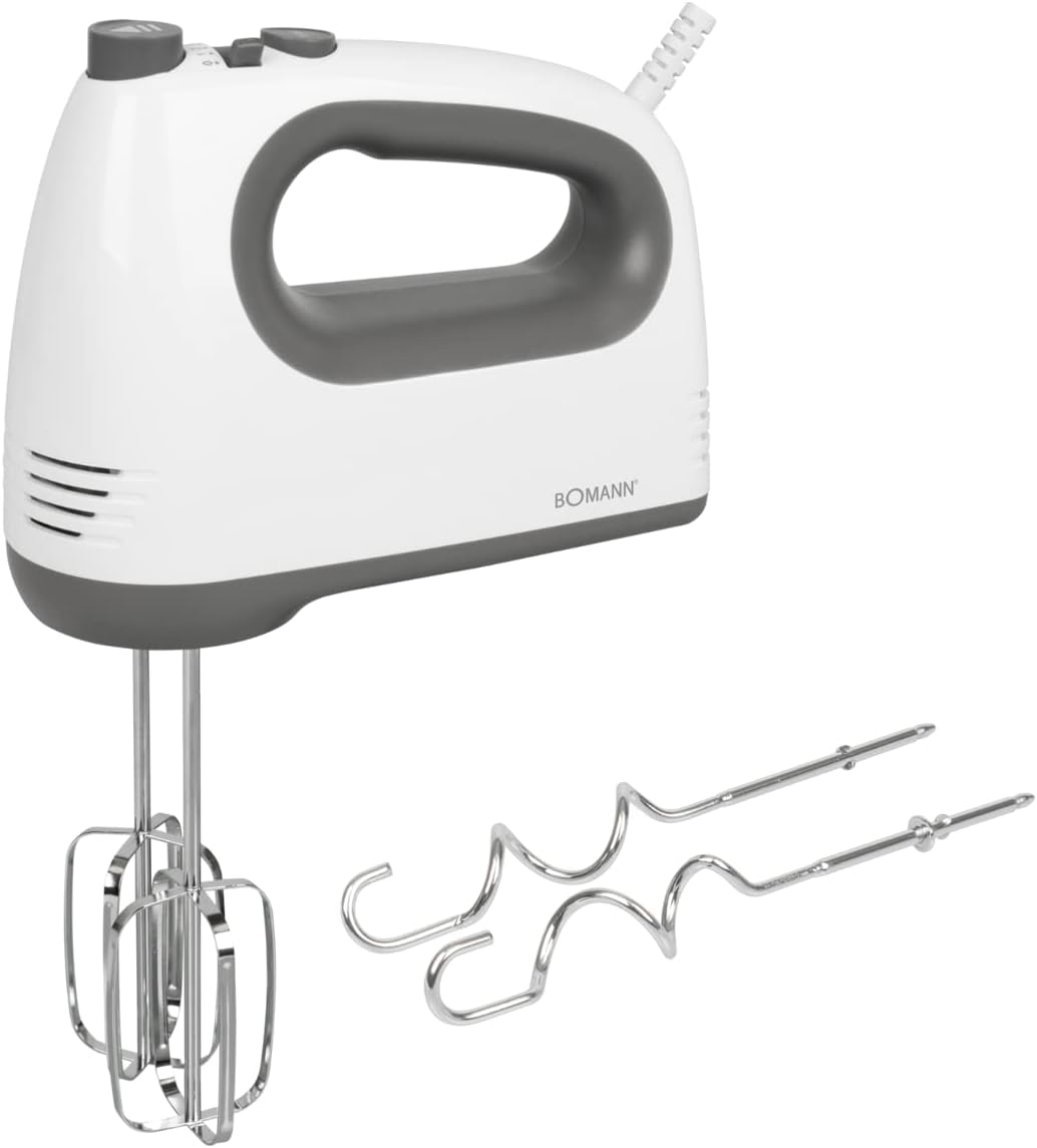 Bomann® Mixer | kraftvoller 400 Watt-Motor | Handmixer | Turbostufe & 5 Geschwindigkeitsstufen | Han