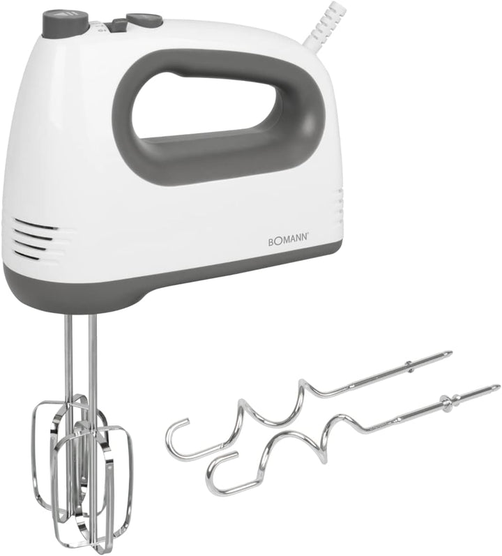 Bomann® Mixer | kraftvoller 400 Watt-Motor | Handmixer | Turbostufe & 5 Geschwindigkeitsstufen | Han