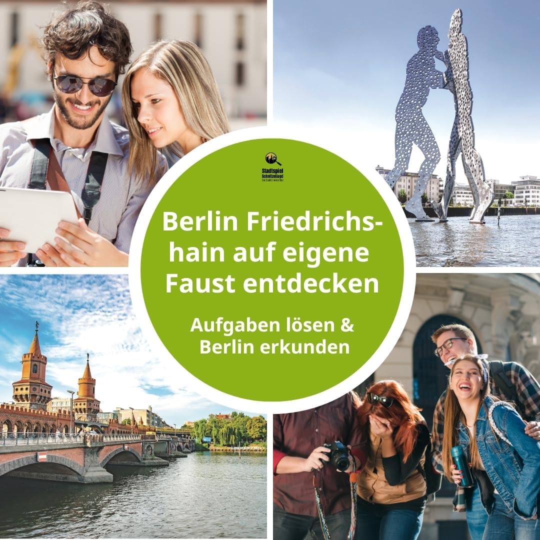 Schnitzeljagd Berlin – Stadtspiel für Erwachsene und Familien | Stadtrallye durch Friedrichshain | E